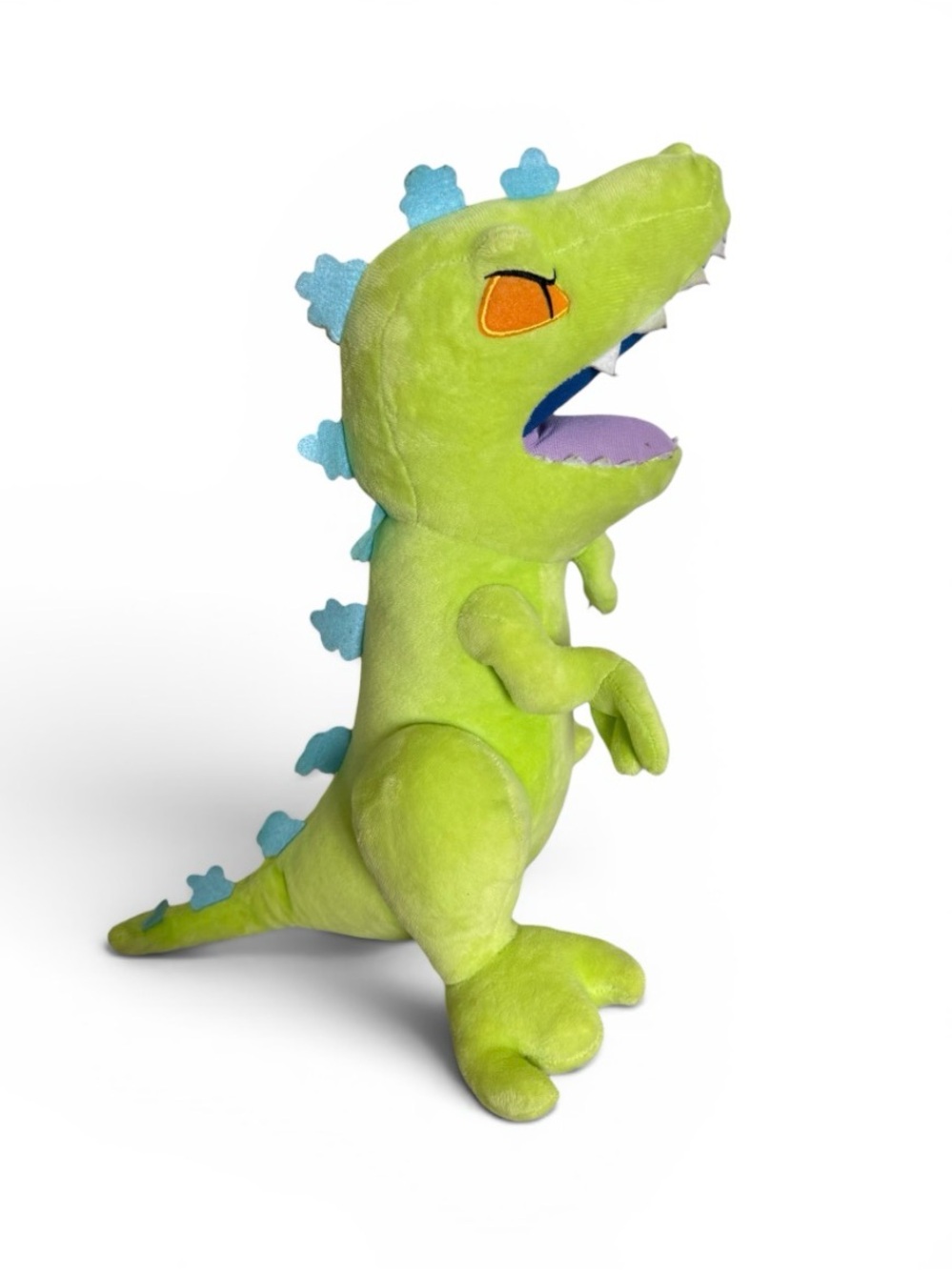 Rugrats Reptar Plush Toy 15 Inch Soft Cuddly Nickelodeon Dinosaur Collectible